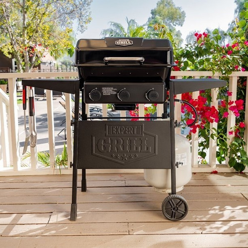 Asador De Gas Expert Grill 3 Burner Color Negro