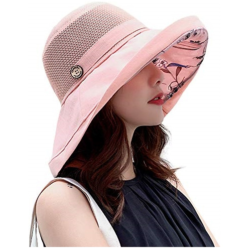 Sombrero De Malla Para Mujer Para Verano