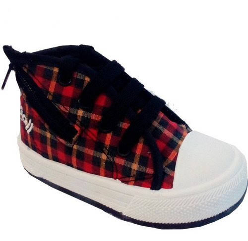 Imagen 6 de 10 de Zapatillas Botitas Bebe Marca Small Modelo Travis (0394)