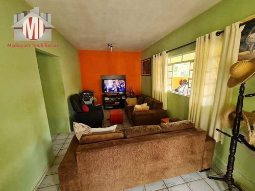 Imagem 4 de 21 de Ótima Chácara Com 03 Dormitórios, Lago, Nascente, Pomar, Bem Localizada, À Venda, 4000 M² Por R$ 540.000 - Rural - Socorro/sp - Ch0869