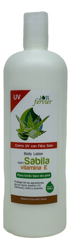 Crema Uv Con Sabila Y Vitamina E Joss Fervier® 1lt.