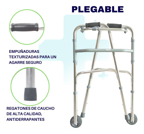 Andadera Con Ruedas Tx Medic