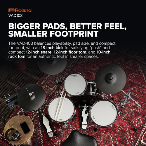 Roland Vad103 Kit De Batería Electrónica