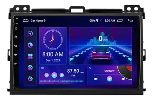 Radio Prado 120 2004-09 2+32giga Ips Carplay Android Auto