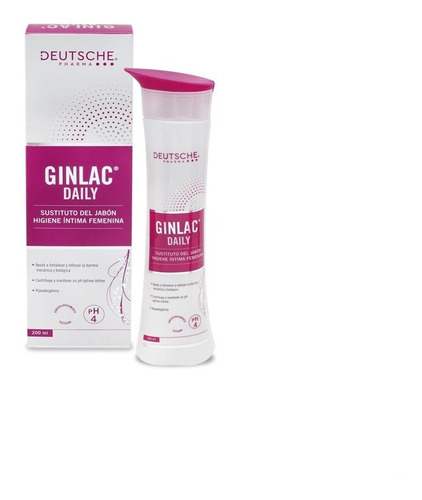 Jabón Ginlac 200ml Deutsche Pharma