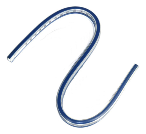S Regla Curva Flexible, Regla Divisoria, Gráficos De 75cm