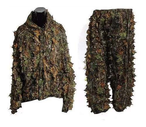 Roupa De Caça Camuflada, 2 Cores, Ghillie, Conjunto De Roupa De