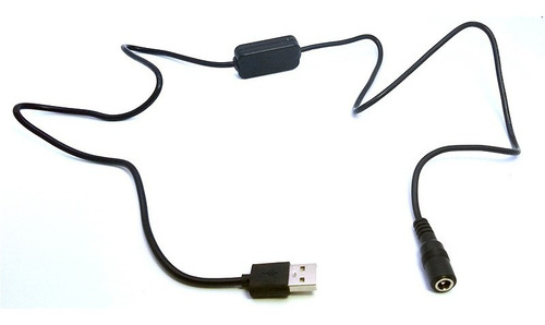 Usb Cable Dc Charger Battery Dummy Conector 5.5x2.1 Mm 8v