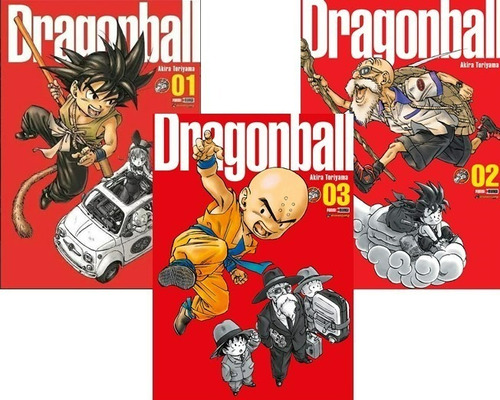 Dragon Ball Partworks Pack Vol 1 2 3 Manga Panini Goku