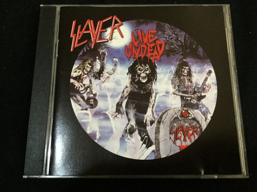 Slayer Live Undead Cd Megadeath D22