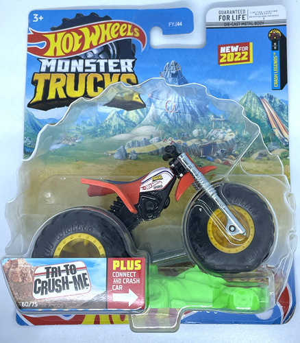 Hot Wheels  - Monster Trucks - Tri-to Crush-me - Connect An.