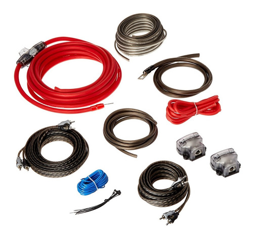 Kit De Instalación Rockford Fosgate Rfk4d Cal 4 100% Cobre