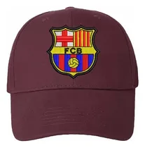 Comprar Gorro Jockey Visera Curva Barcelona Fc Bordado Futbol