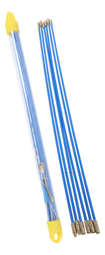 Gancho Con Forma De Ojal Deslizante Para Tirar, Color Azul