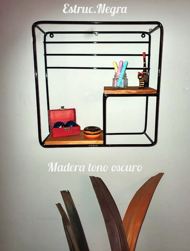Repisa Moderna Pared Minimalista 37x37 X 14 Cm.prof.