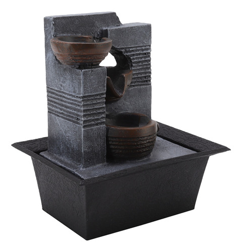 Fuente De Agua De Sobremesa De 4 Niveles De Resina