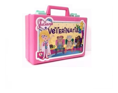 Imagen 3 de 8 de Juliana Valija Veterinaria Con Accesorios Grande Playking