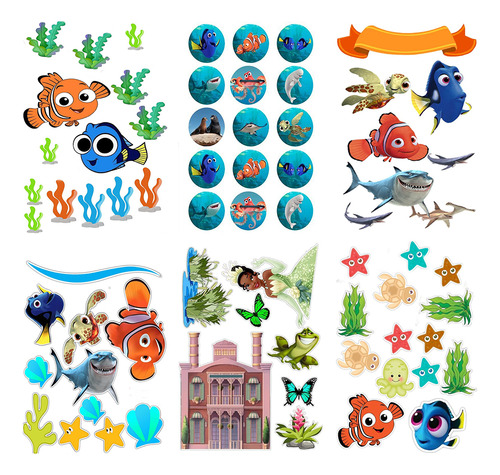 Kit Imprimible Stickers 555 Jpg Disney - Cumpleaños Souvenir