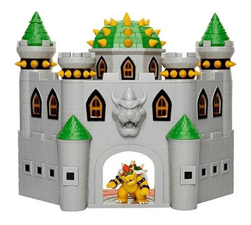 Super Mario Playset Deluxe Bowser's Castelo - Candide