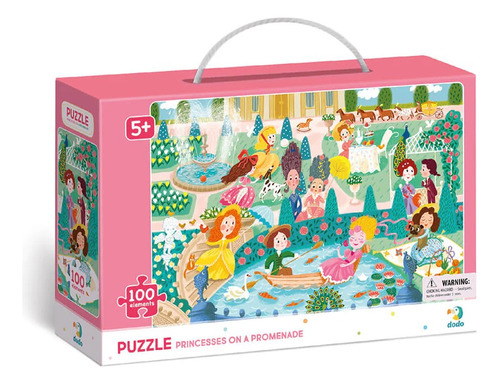 Puzzle Princesas De Paseo 100 Piezas