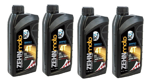 Aceite  Zehn Moto 4t 100% Mineral  20w 50  3000 - 4 Litros