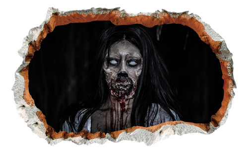Calcomanías Emocionantes De Zombies Calcomanías De Zombies D