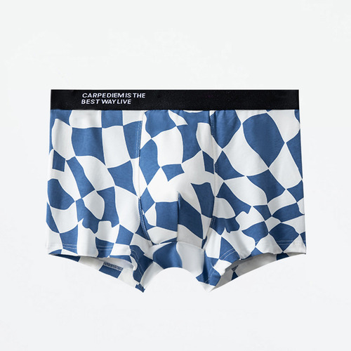 Cómodos Bóxers De Moda Para Hombre Con Estampado Digital, Tr