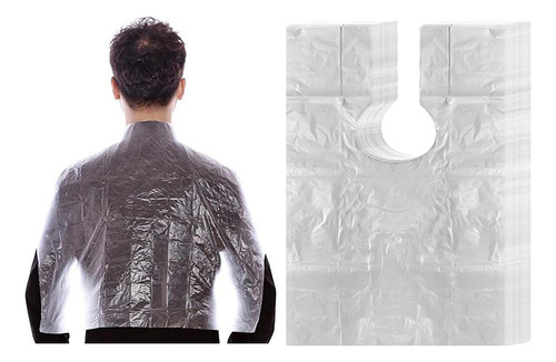 100 Unids Delantales Desechables Para Peluquería Capas De