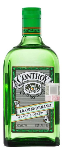 Pack De 6 Licor Controy De Naranja 1 L