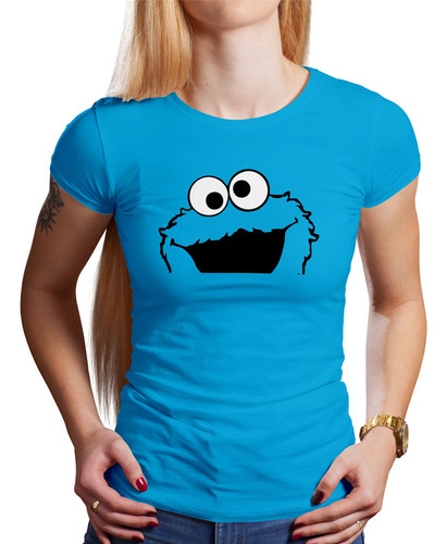 Polo Dama Elmo And Cookie Monster (d1174 Boleto.store)