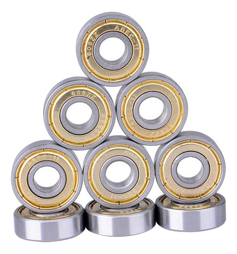 10pcs Sin Fricción Abec-11 Cojinete De Skateboard Cojinetes