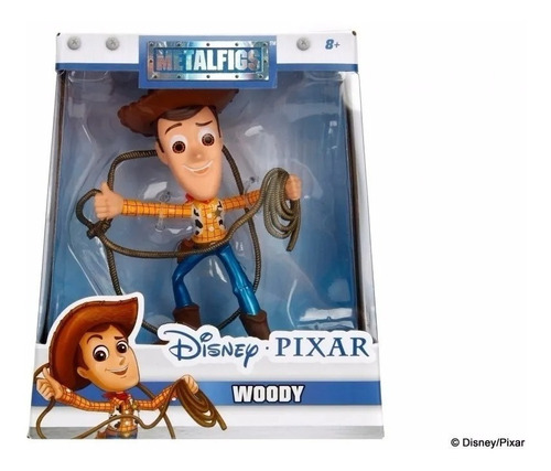 Metalfigs Muñeco De Metal Woody Toy Story Jada Originales