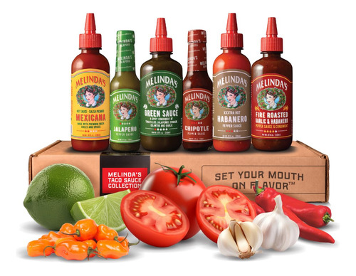 Salsa Picante Para Tacos Paquete Variado De 6 1540 Ml