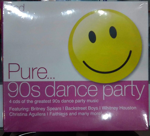 Pure 90s Dance Party Cd Original Nuevo