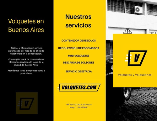 Alquilá Volquetes En Colegiales