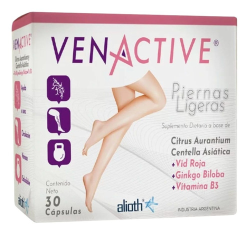 Venactive Piernas Ligeras Circulatorio Várices Arañitas 