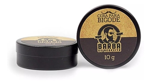 Imagem 2 de 4 de Cera Para Bigode Barba De Respeito - 10g - Queima Estoque