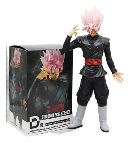 Figura De Goku Black Super Saiyan Rose Grandista Dragon Ball