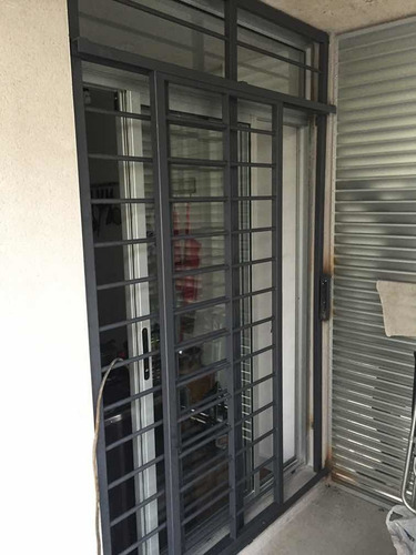 Puerta Reja Corrediza En Hierro 121416 A Medida