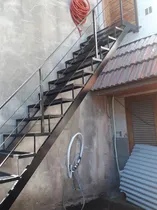 Comprar Escaleras Para Exterior O Interior Con Descanso Al Final
