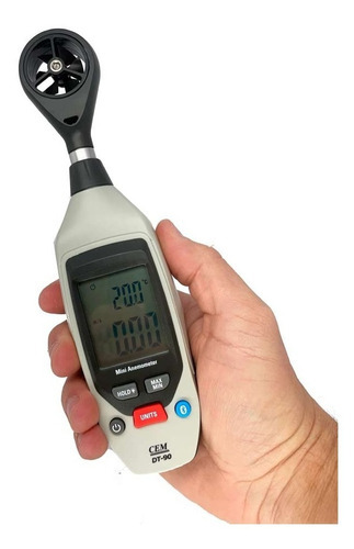 Anemômetro + Temperatura App E Bluetooth Dt-90 Cem