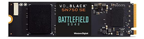 Wd_black Ssd Nvme Sn750 Se De 1 Tb Con Paquete De Código De 