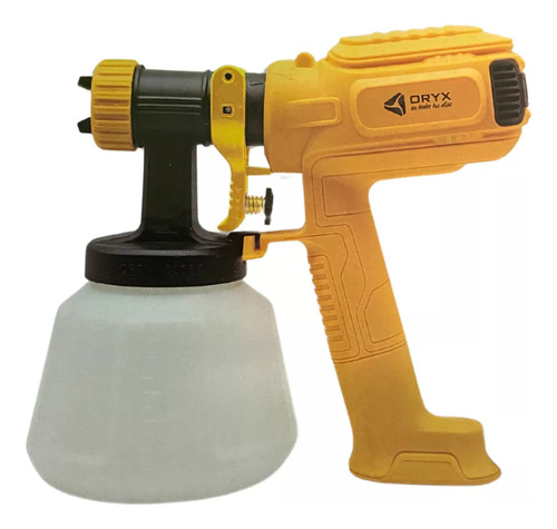 Maquina pistola amarilla pintar latex pintura soplete paredes 650w Veoquiero TL0503