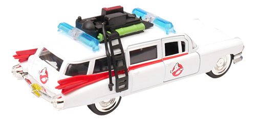 Ecto 1 Cazafantasmas Ghostbusters Escala 1:32 Jada S/caja Blanco