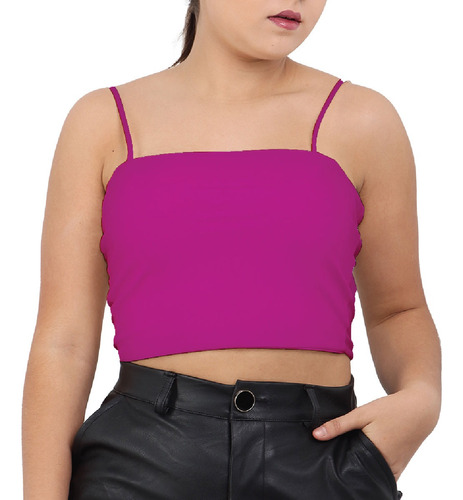 Top Tirantes Basico Para Mujer