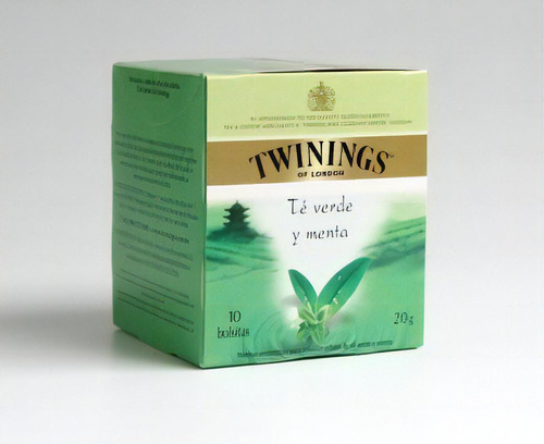 Te Twinings Green Mint 10 Sobres