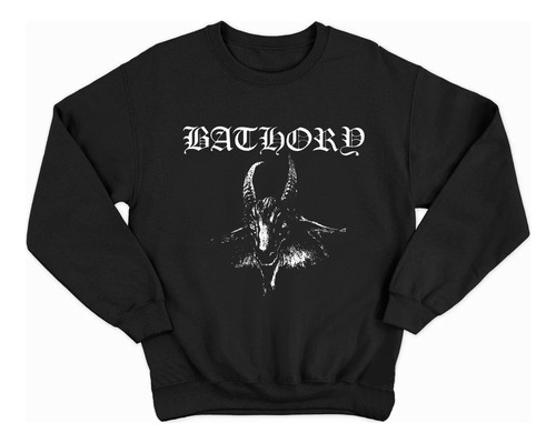 Buzo Algodón Bathory !!- Rock - Metal - Adulto