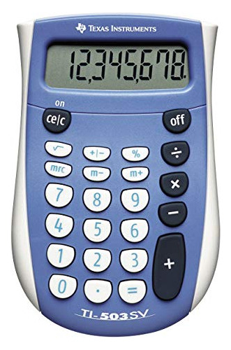 Texti503sv - Calculadora De Bolsillo Ti-503sv