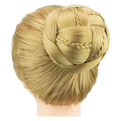 Imissu Chignon Dancer - Funda De Pelo Trenzado Para Mujer, M