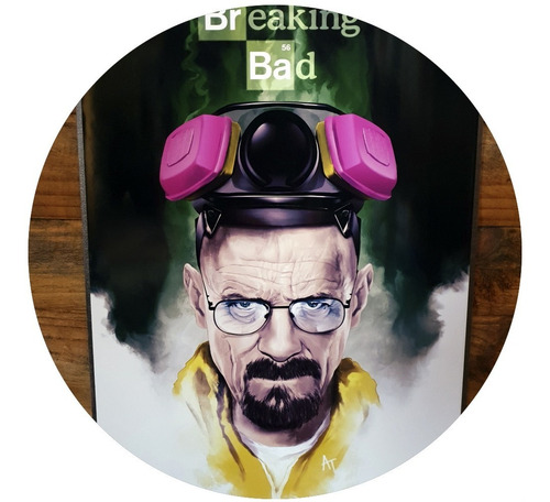 Cuadro Poster Breaking Bad 001, Walter White, Heisenberg